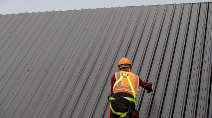 Professional metal roof installation services in Tecumseh, MO